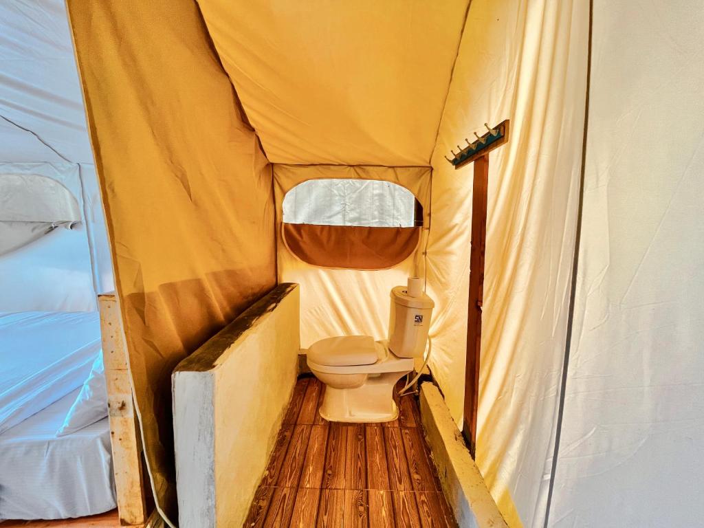 Postel nebo postele na pokoji v ubytování Diamond Glamping by BIO Management