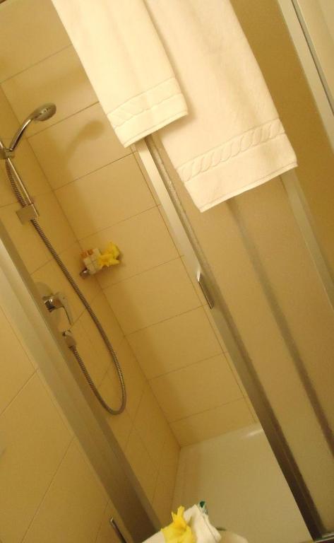 Koupelna v ubytování Hotel Klammwirt