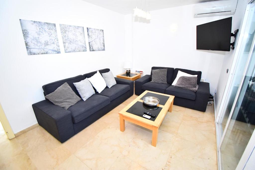 Posezení v ubytování Wyndham Resort 4 Bed House