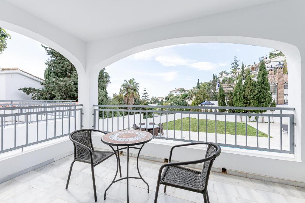Balkon lub taras w obiekcie Luxury villa with Private Pool Benalmadena
