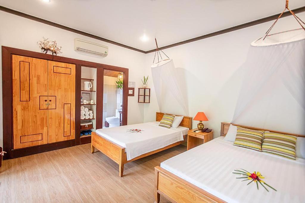 Bao Quynh Bungalow - Bungalow Triplo Con Vista Da Giardino