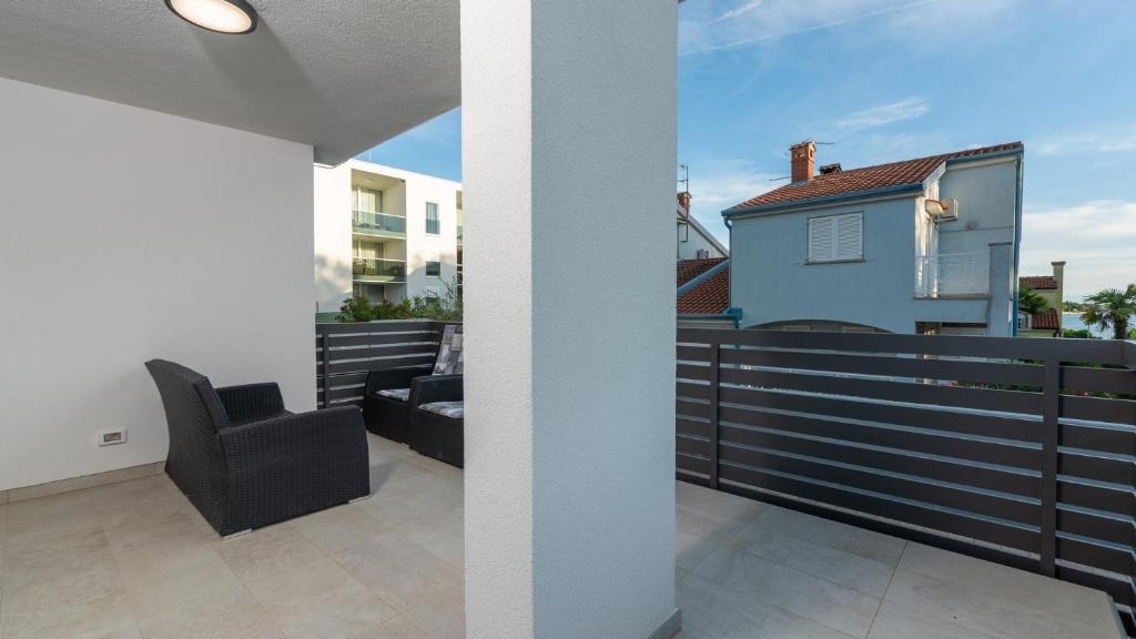 Balkón alebo terasa v ubytovaní Apartment Vinko