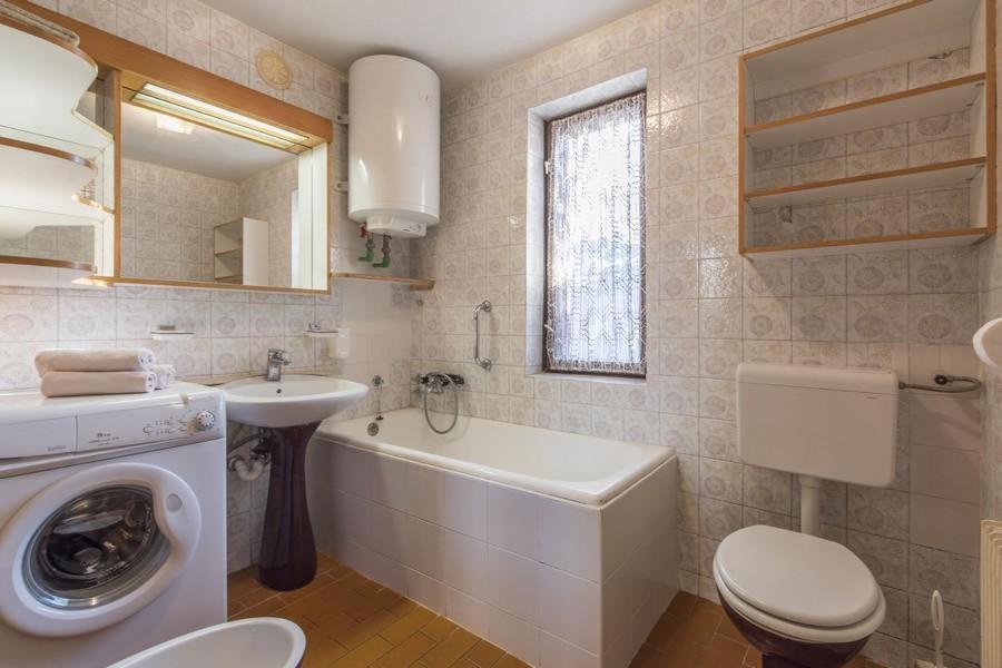 Koupelna v ubytování Villa Majda