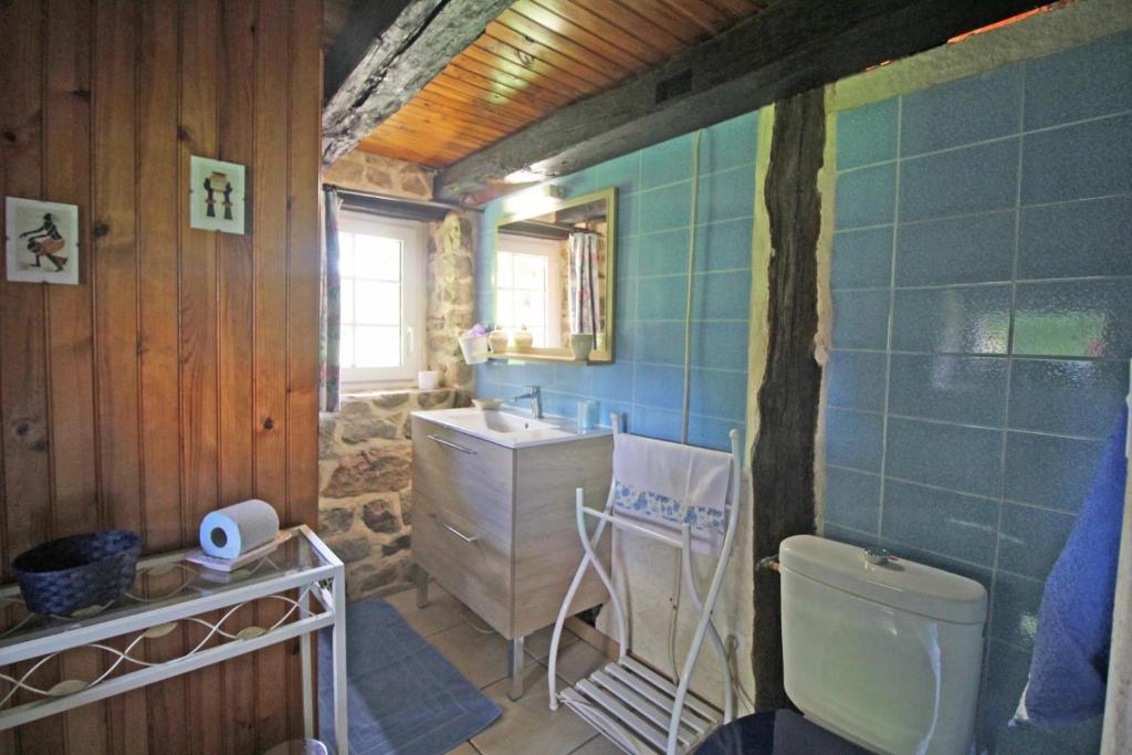 Kúpeľňa v ubytovaní Le coudert