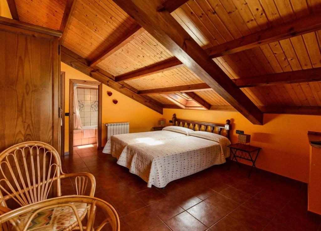 Postel nebo postele na pokoji v ubytování Sol del Mediodía