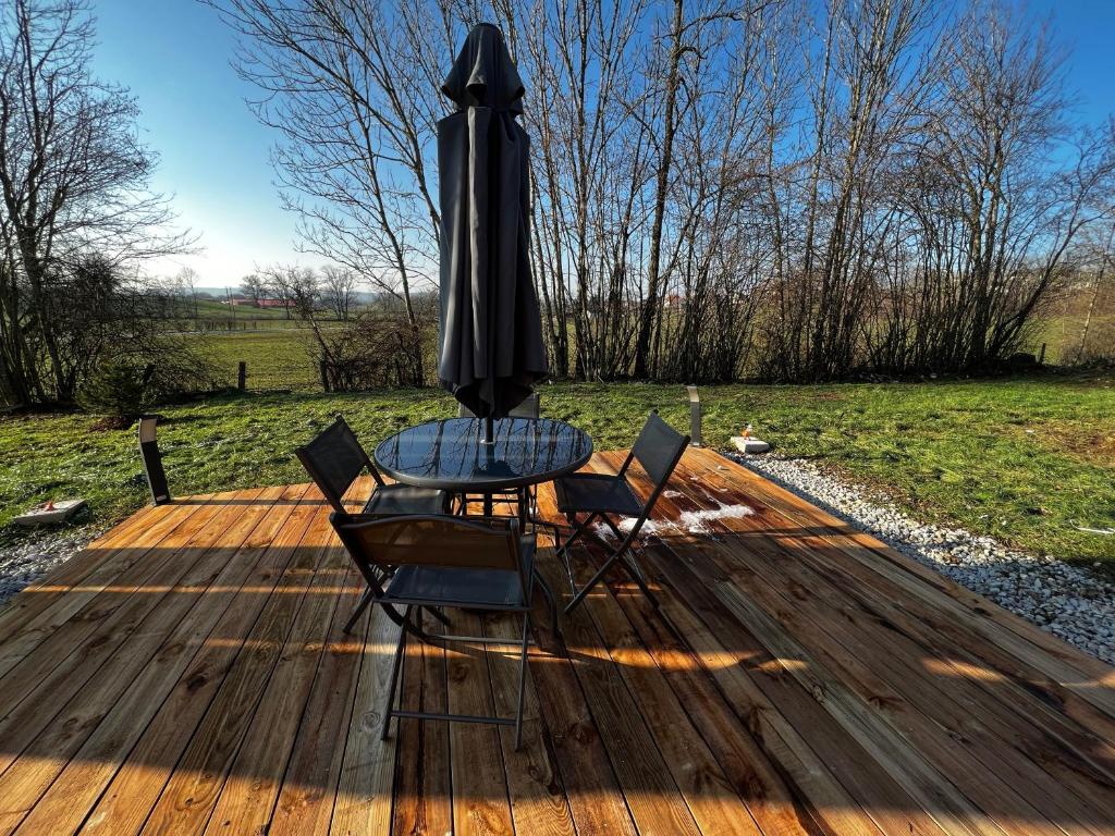 Zahrada ubytování Loray des Bois - Cabane - Tipi - Cottage