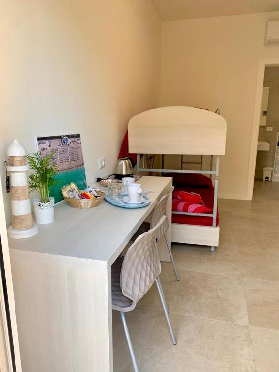 Postel nebo postele na pokoji v ubytování Crystal Camere