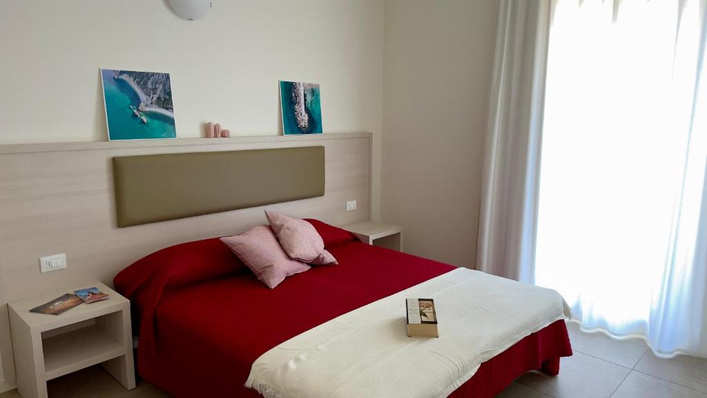 Postel nebo postele na pokoji v ubytování Crystal Camere