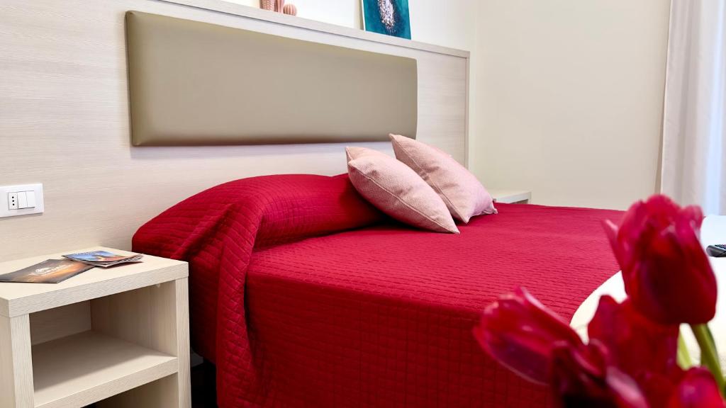 Postel nebo postele na pokoji v ubytování Crystal Camere