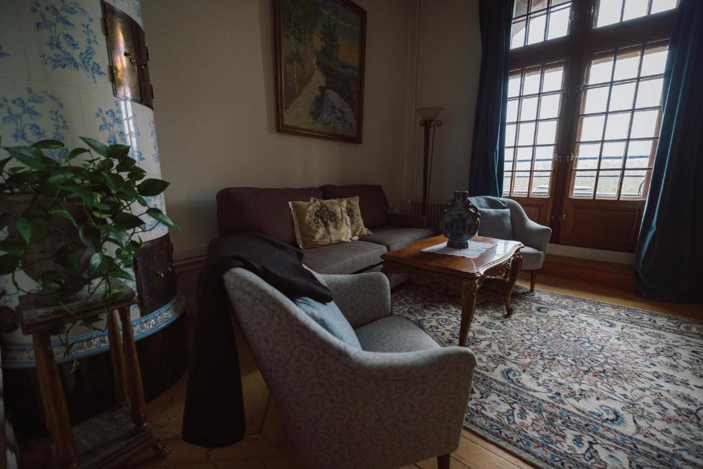 Posezení v ubytování Teleborgs Slott