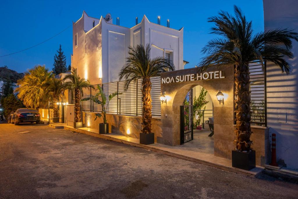 Budova, kde se aparthotel nachází