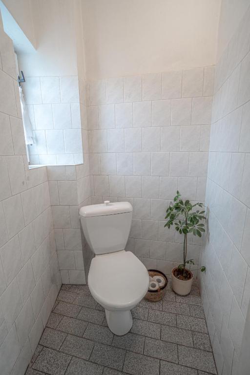 Koupelna v ubytování Apartmá u Baštů