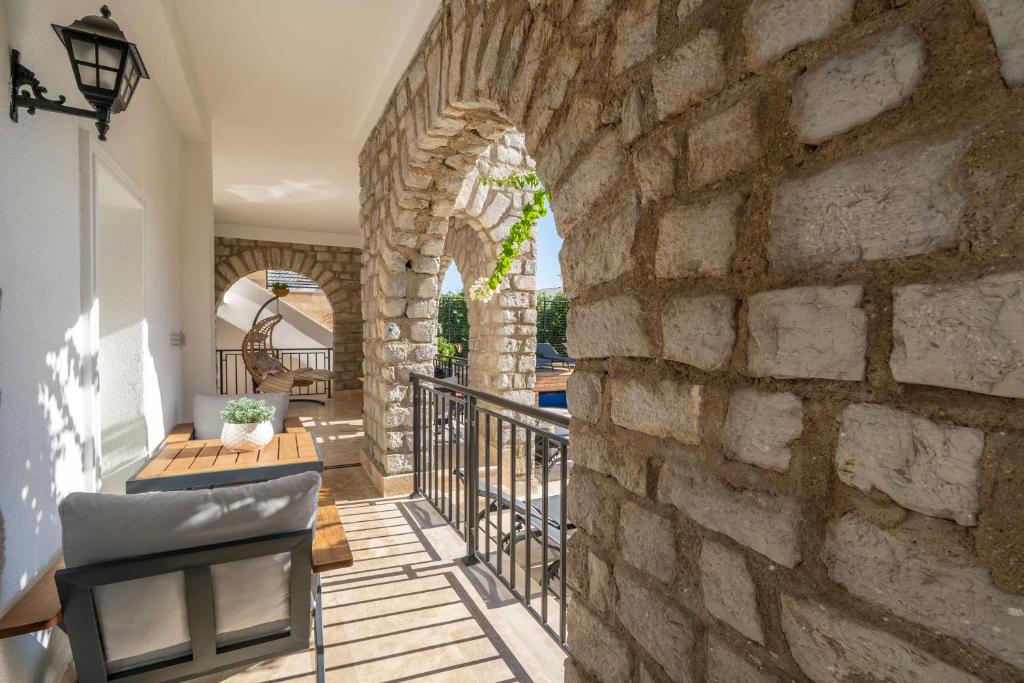Balkón nebo terasa v ubytování Noa Suite Hotel Only Adult