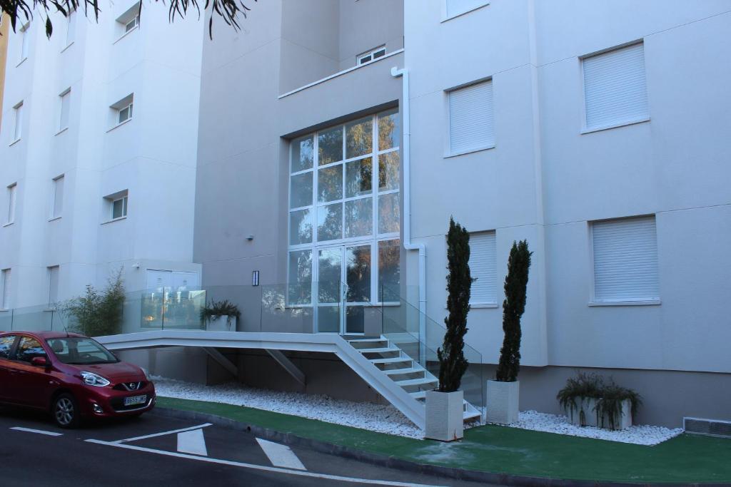 Budova, kde se apartmán nachází