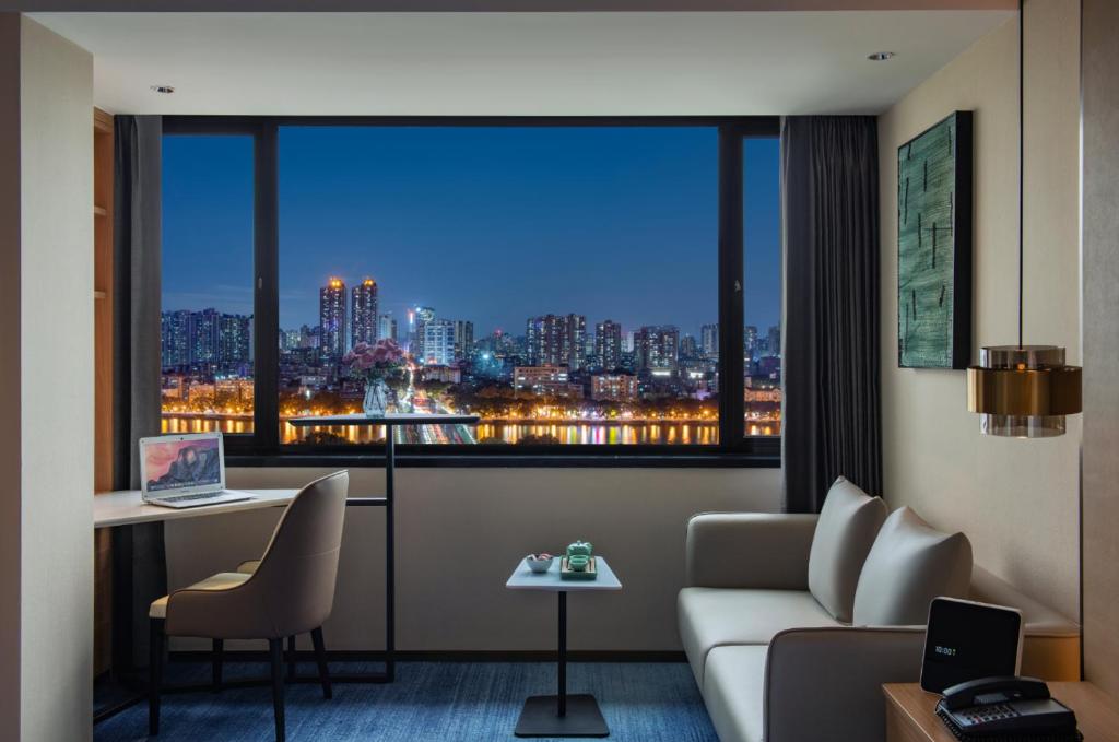 Posezení v ubytování Guangzhou Hotel