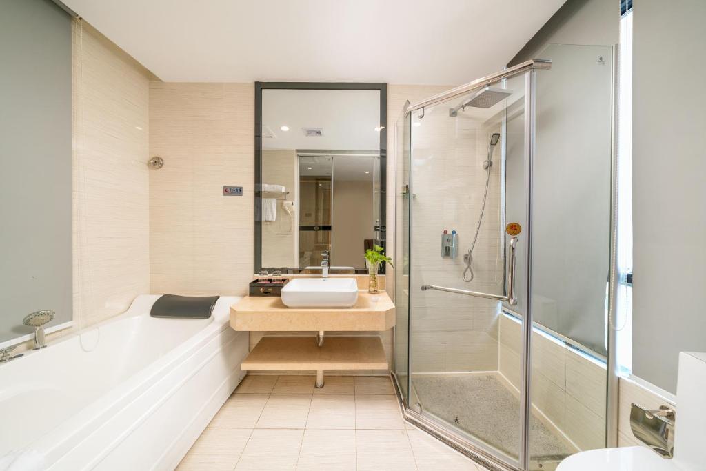 Koupelna v ubytování Guangzhou Boyi Hotel