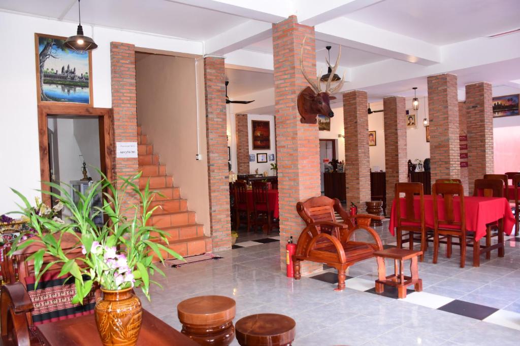 Posezení v ubytování Bou Savy Guesthouse