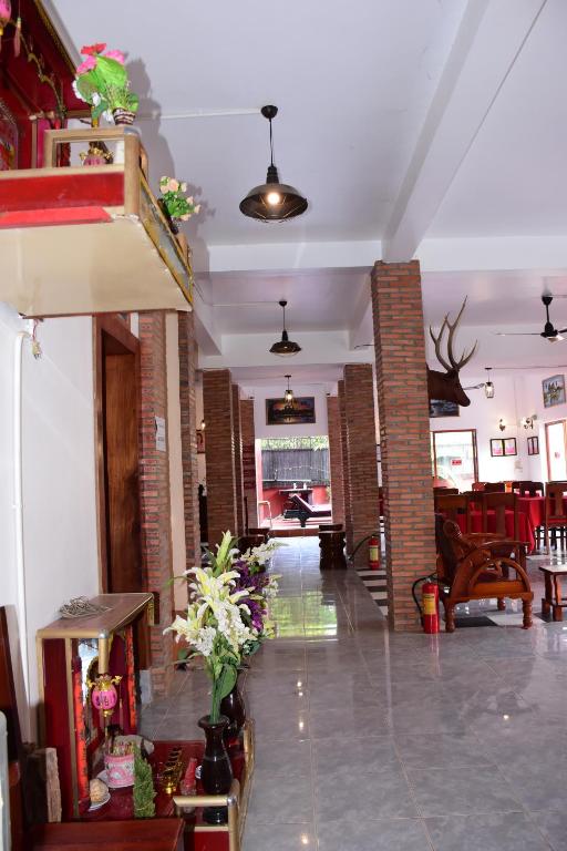 Posezení v ubytování Bou Savy Guesthouse