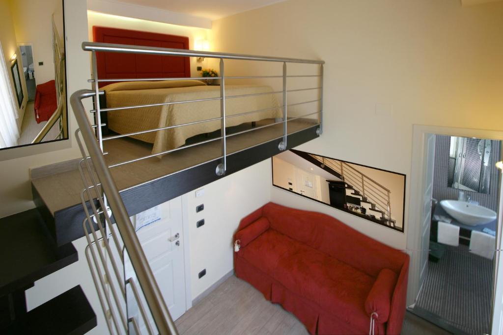 Postel nebo postele na pokoji v ubytování Blurooms