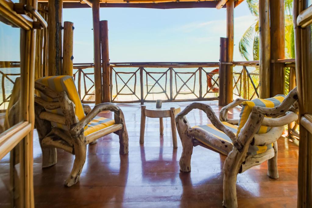 Posezení v ubytování Ziwa Beach Resort