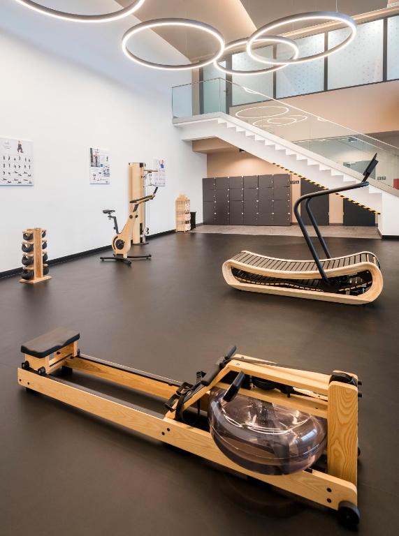 Fitness centrum a/nebo fitness zařízení v ubytování Hunguest Bük - ex Répce és Répce Gold