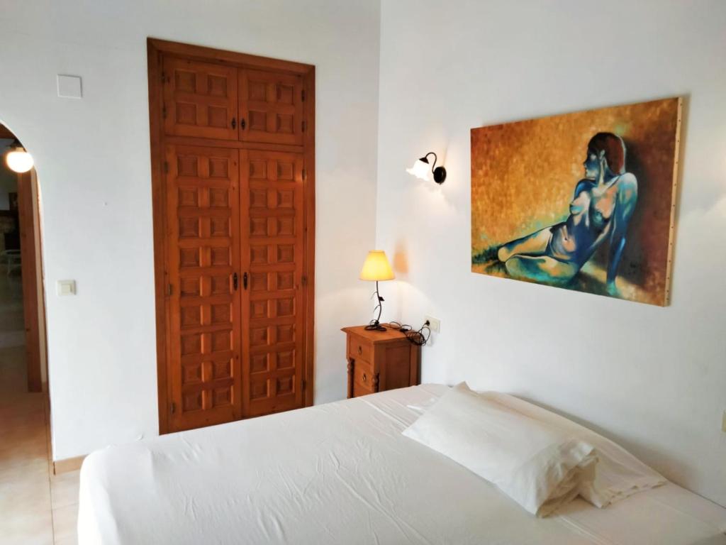 Postel nebo postele na pokoji v ubytování Villa 56
