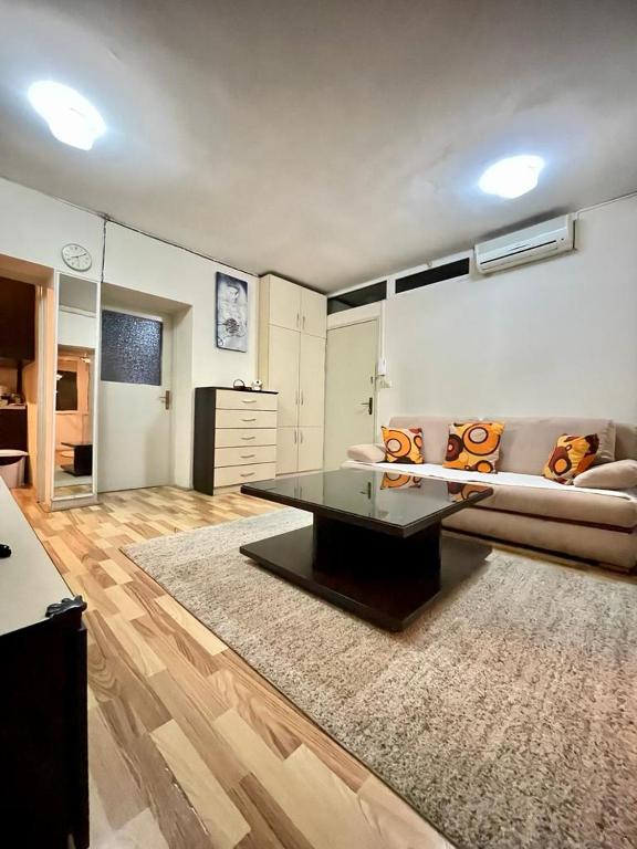 Posezení v ubytování Center House Hostel