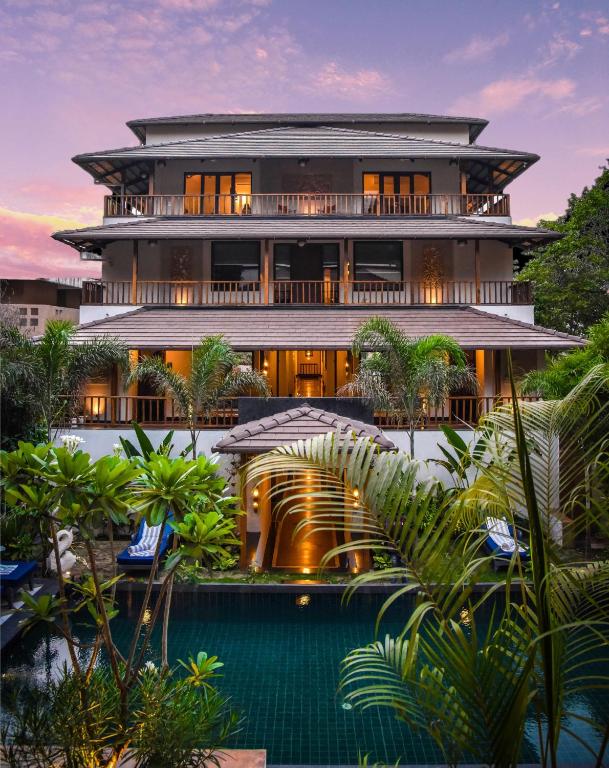 Bazén v ubytování Anamiva, Goa - AM Hotel Kollection nebo v jeho okolí