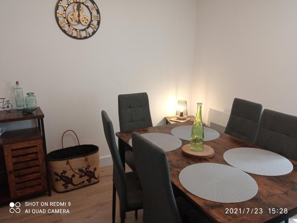 Dining area in the holiday home