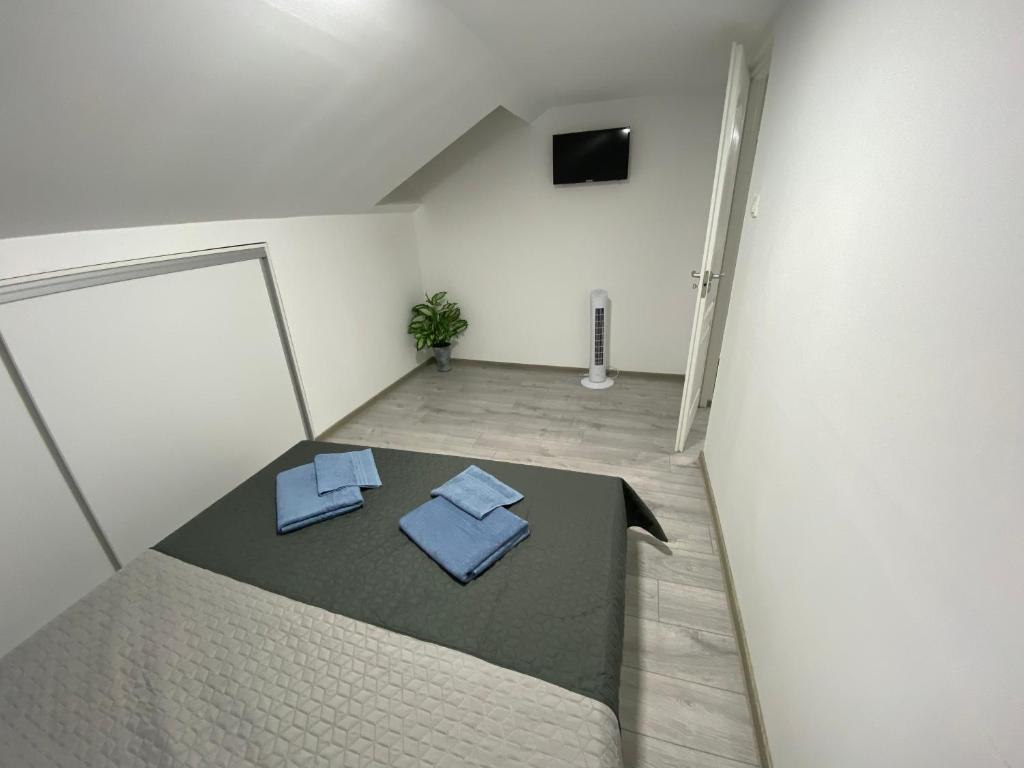 Postel nebo postele na pokoji v ubytování Apartament La Sika