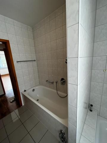 Koupelna v ubytování Gästezimmer - Elbert