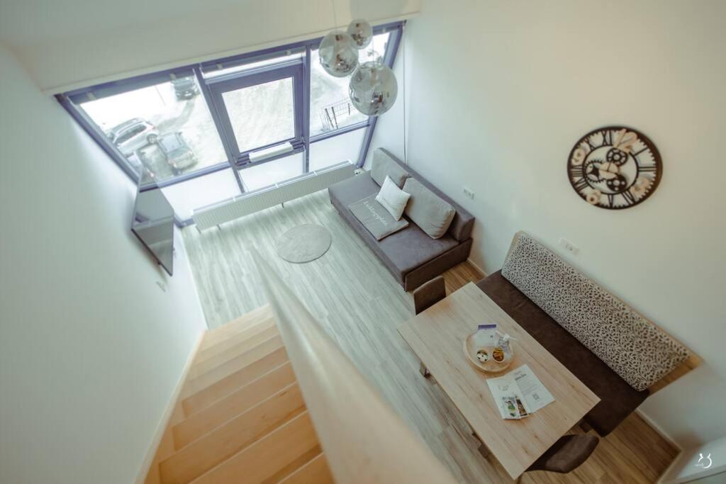 Posezení v ubytování Mein Appartement Nr.9