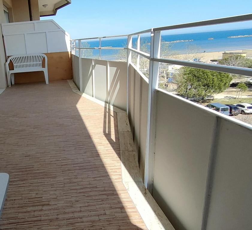 Balkón alebo terasa v ubytovaní La terrazza sul mare