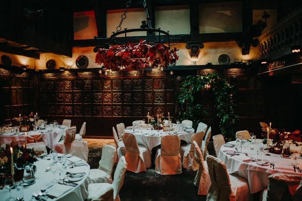 Restaurace v ubytování Belleek Castle, Ballina