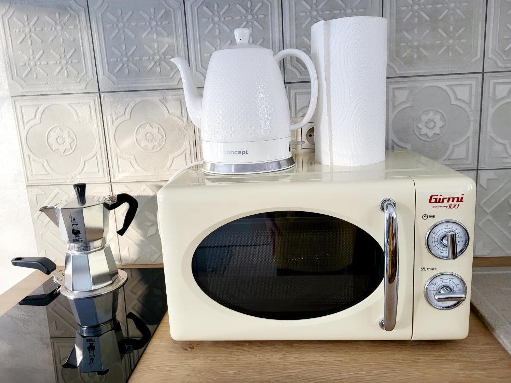 Kuchyň nebo kuchyňský kout v ubytování Apartmán Provence Bystrá Chopok 1