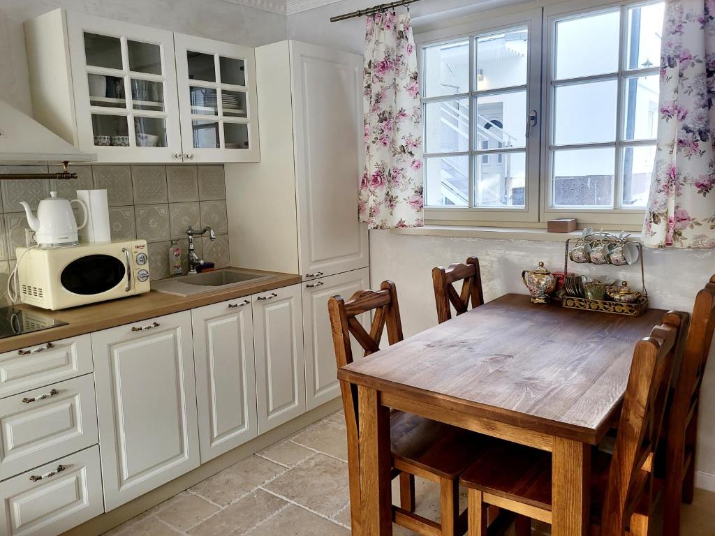Kuchyň nebo kuchyňský kout v ubytování Apartmán Provence Bystrá Chopok 1