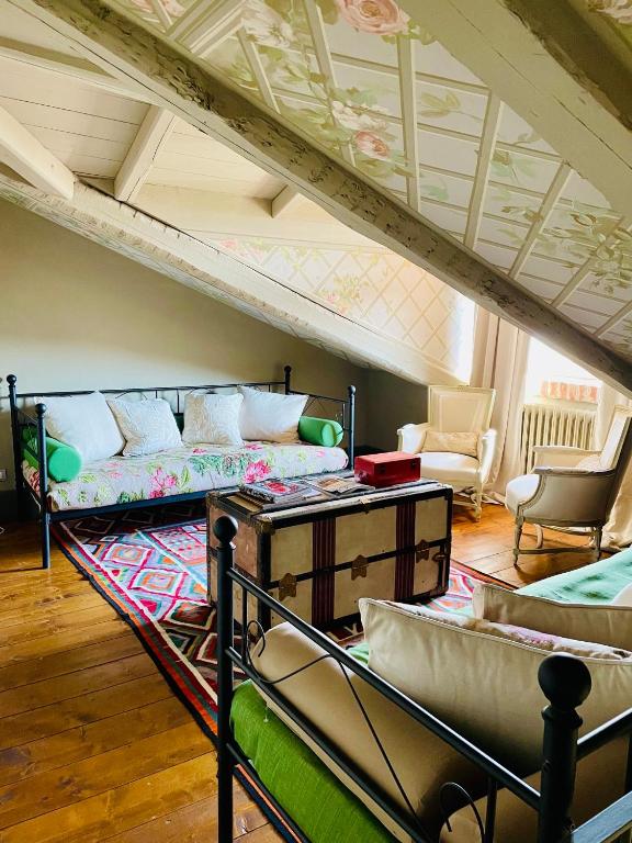 Postel nebo postele na pokoji v ubytování Maison Otto