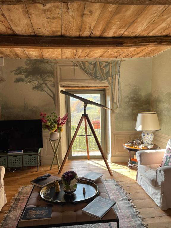 Posezení v ubytování Maison Otto