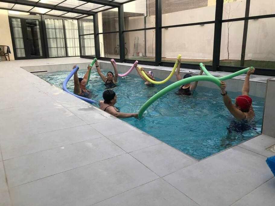 Hosté ubytování Alojamiento El Pez Casa con piscina climatizada