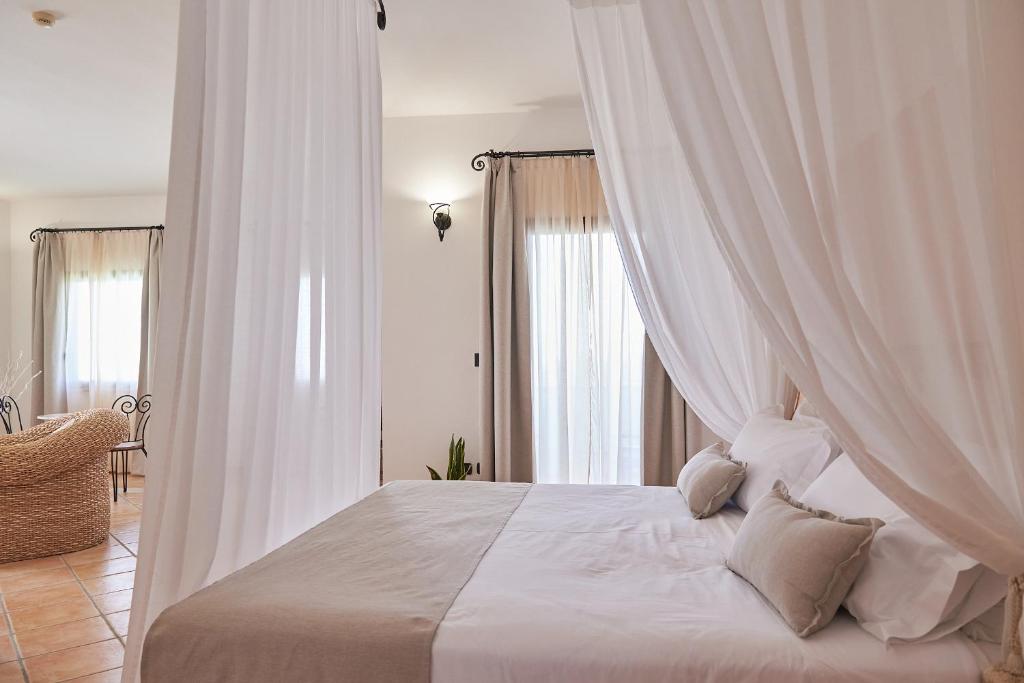 Postel nebo postele na pokoji v ubytování Hotel Montecallini - Adult Only 14