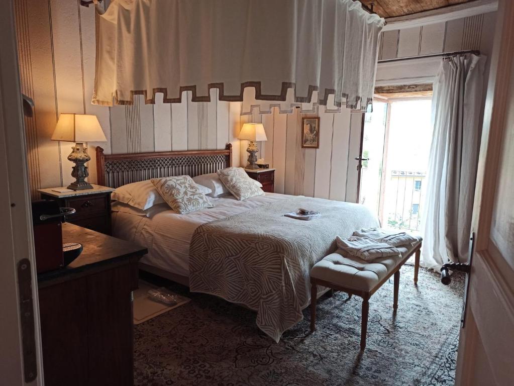 Postel nebo postele na pokoji v ubytování Maison Otto