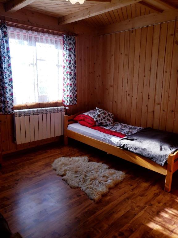 Posteľ alebo postele v izbe v ubytovaní Agroturystyka u Marii