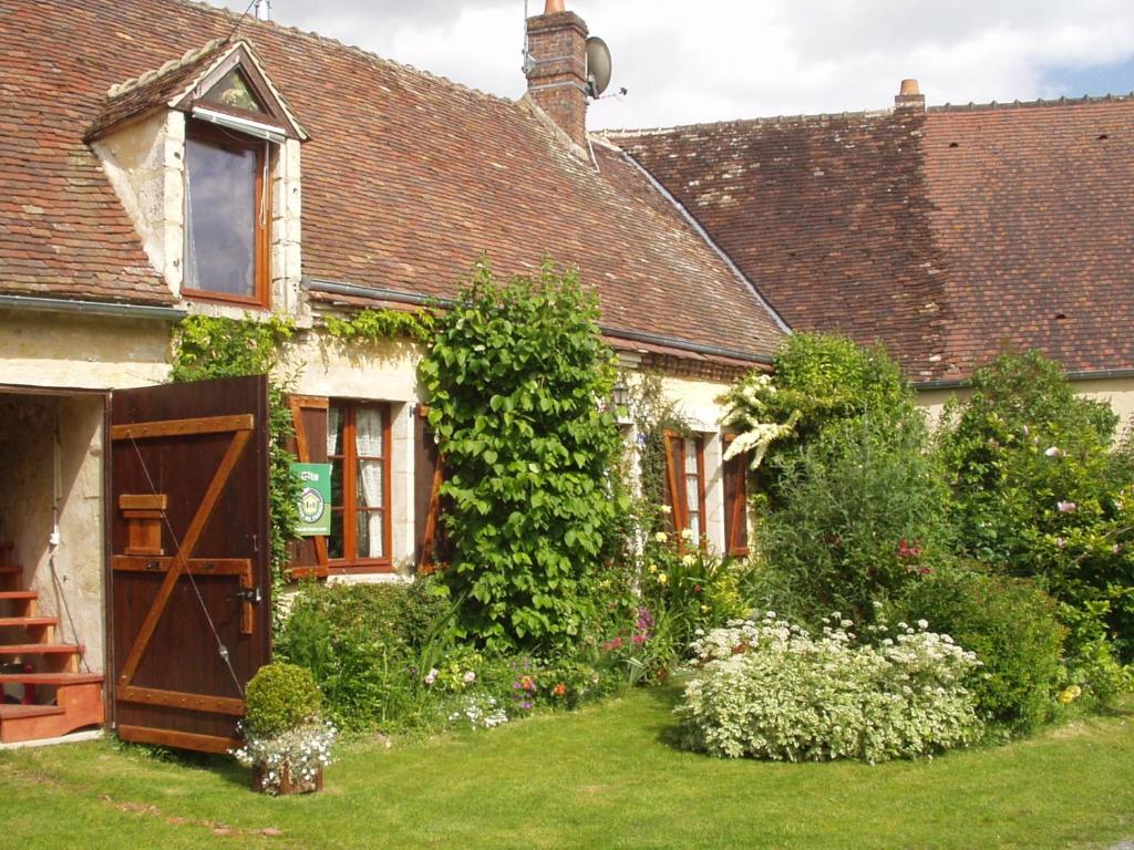 Zahrada ubytování Gîte de La Galaisière