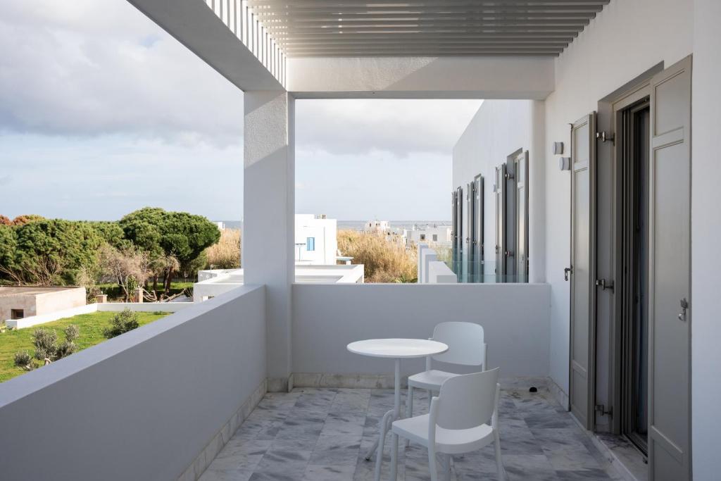 Balkón nebo terasa v ubytování Tzanis Resort Skyros