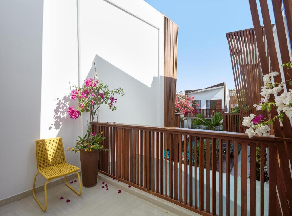 Balkón nebo terasa v ubytování Villa Nautica Boutique Hotel