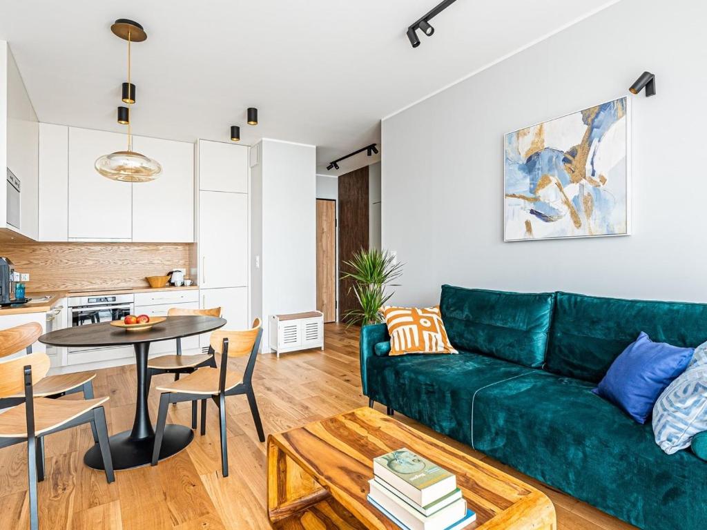 Posedenie v ubytovaní Plac Unii Apartament Gdynia