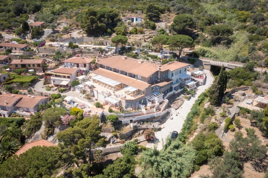 Letecký snímek ubytování Hotel Arenella