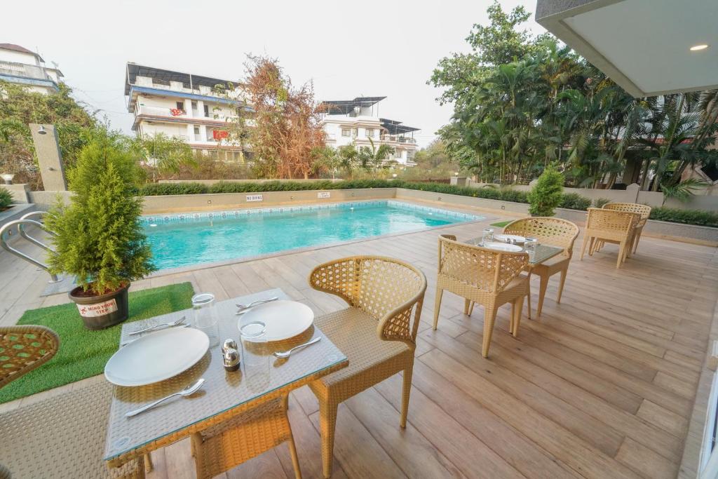 Bazén v ubytování Hotel Wayfarer nebo v jeho okolí