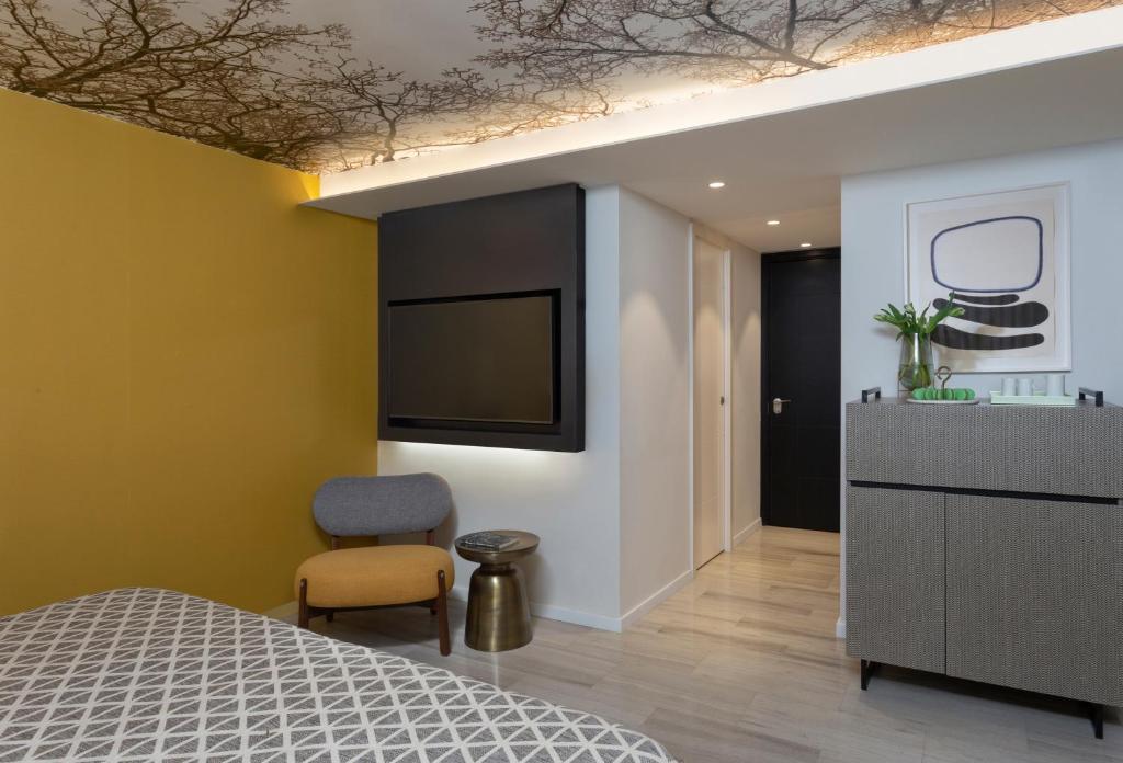 Kuchyň nebo kuchyňský kout v ubytování Dan Tel Aviv Hotel