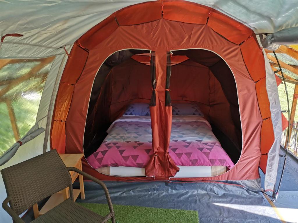 Letto o letti in una camera di Camping Silva